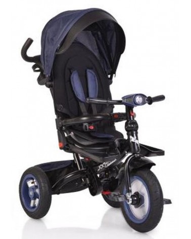 TRICICLO EVOLUTIVO CON ASIENTO GIRATORIO,MÚSICA Y LUZ JOCKEY
