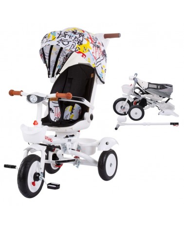 Triciclo plegable con capota, evolutivo, 360º  FUTURO de Chipolino