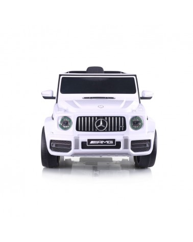 Coche eléctrico MERCEDES AMG G63 con asiento de cuero de Chipolino